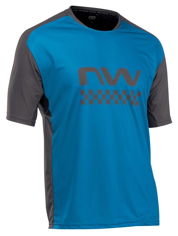 Northwave Edge Fahrrad Trikot kurz blau/schwarz 2022