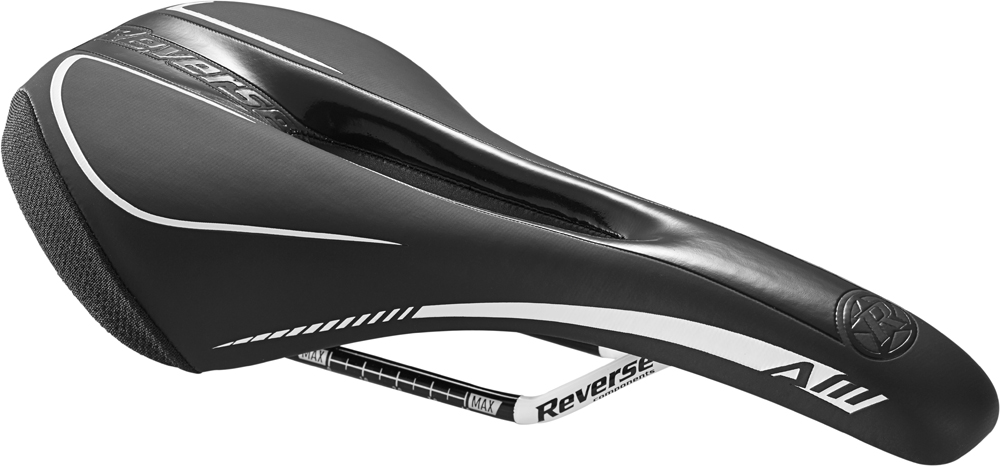 Reverse AM CrMo MTB Fahrrad Sattel schwarz/weiß