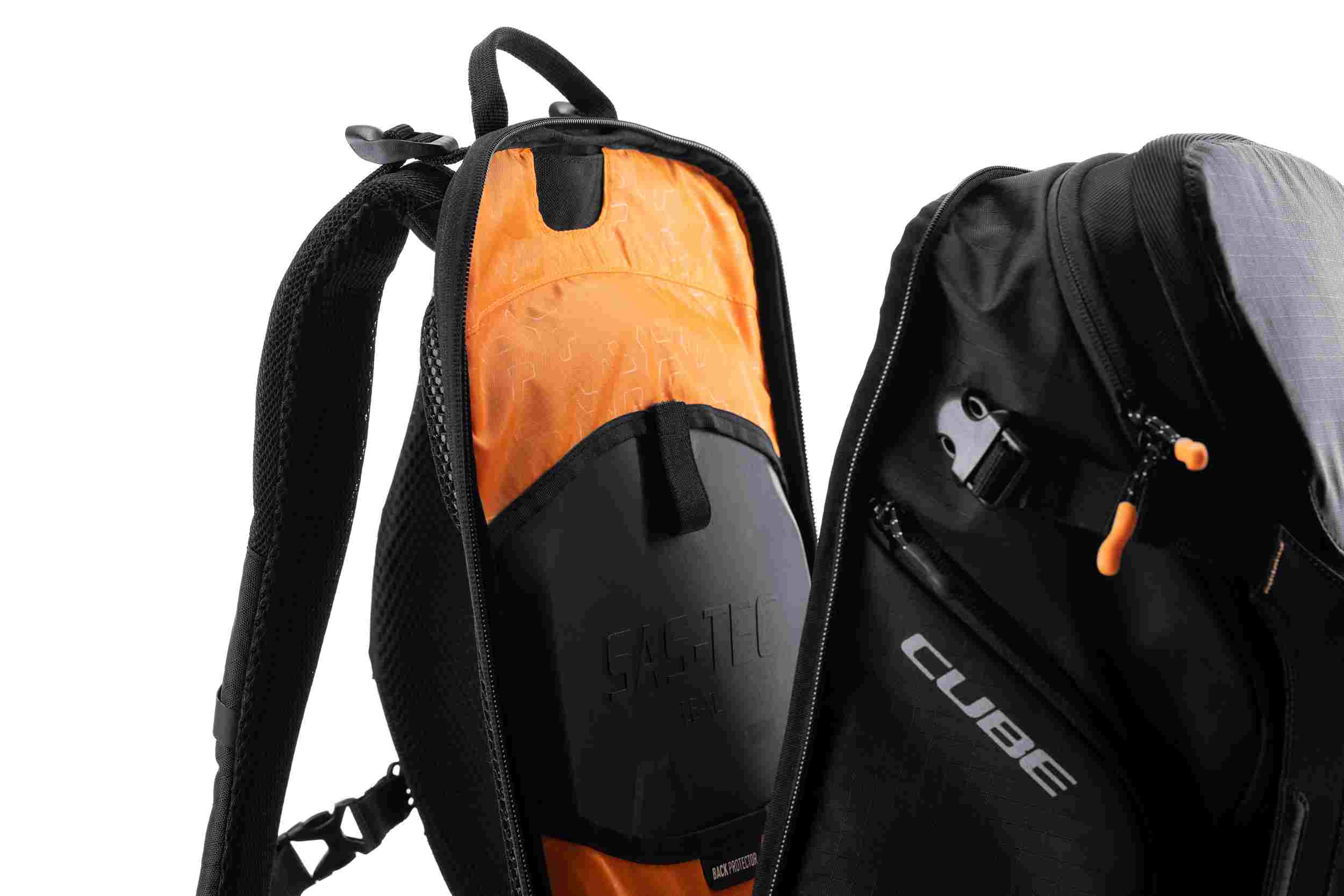 Cube ATX Hybid 24 E-Bike Fahrrad Rucksack schwarz