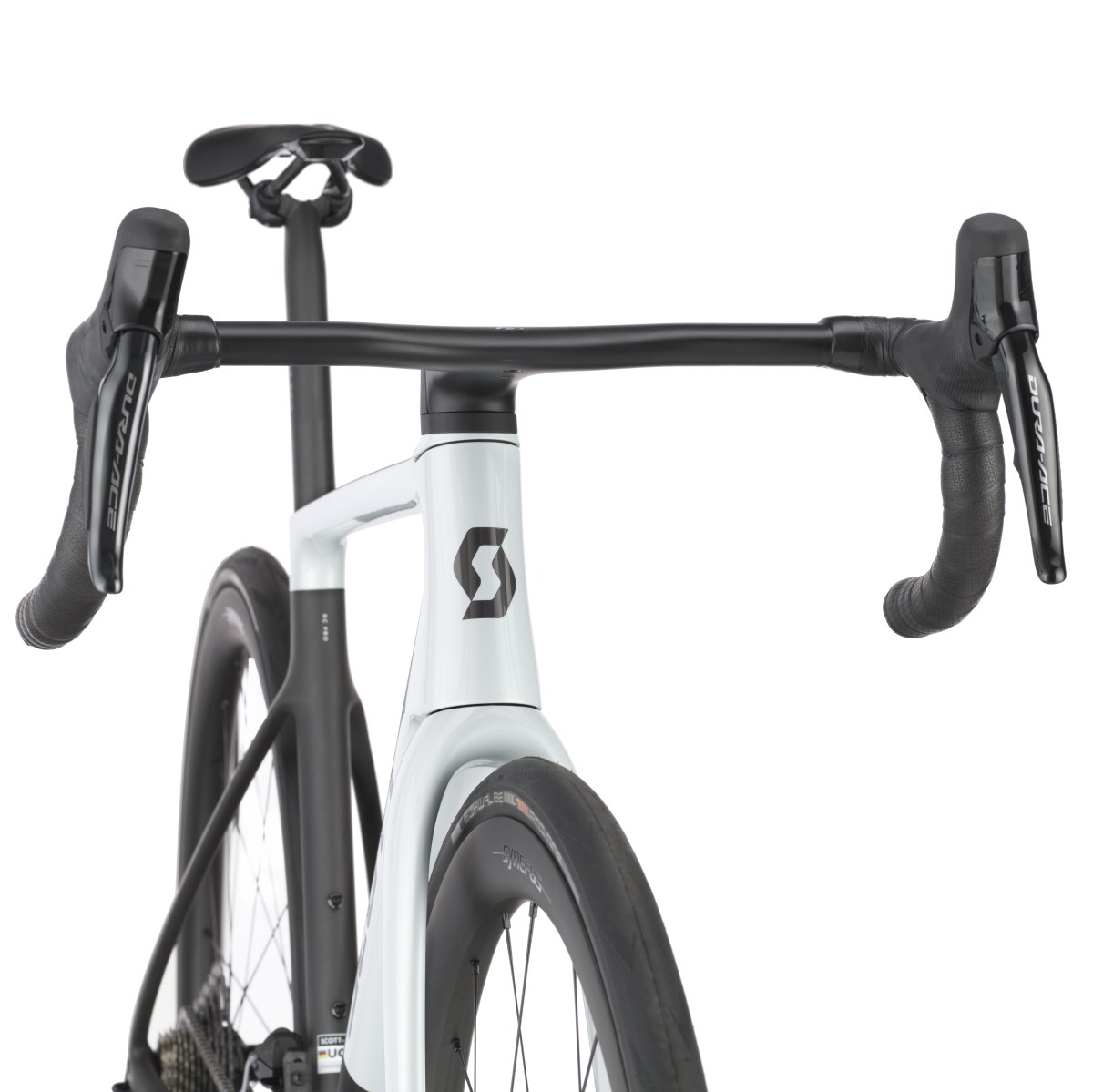 Scott Addict RC Pro Carbon Rennrad cumulus weiß/schwarz 2026