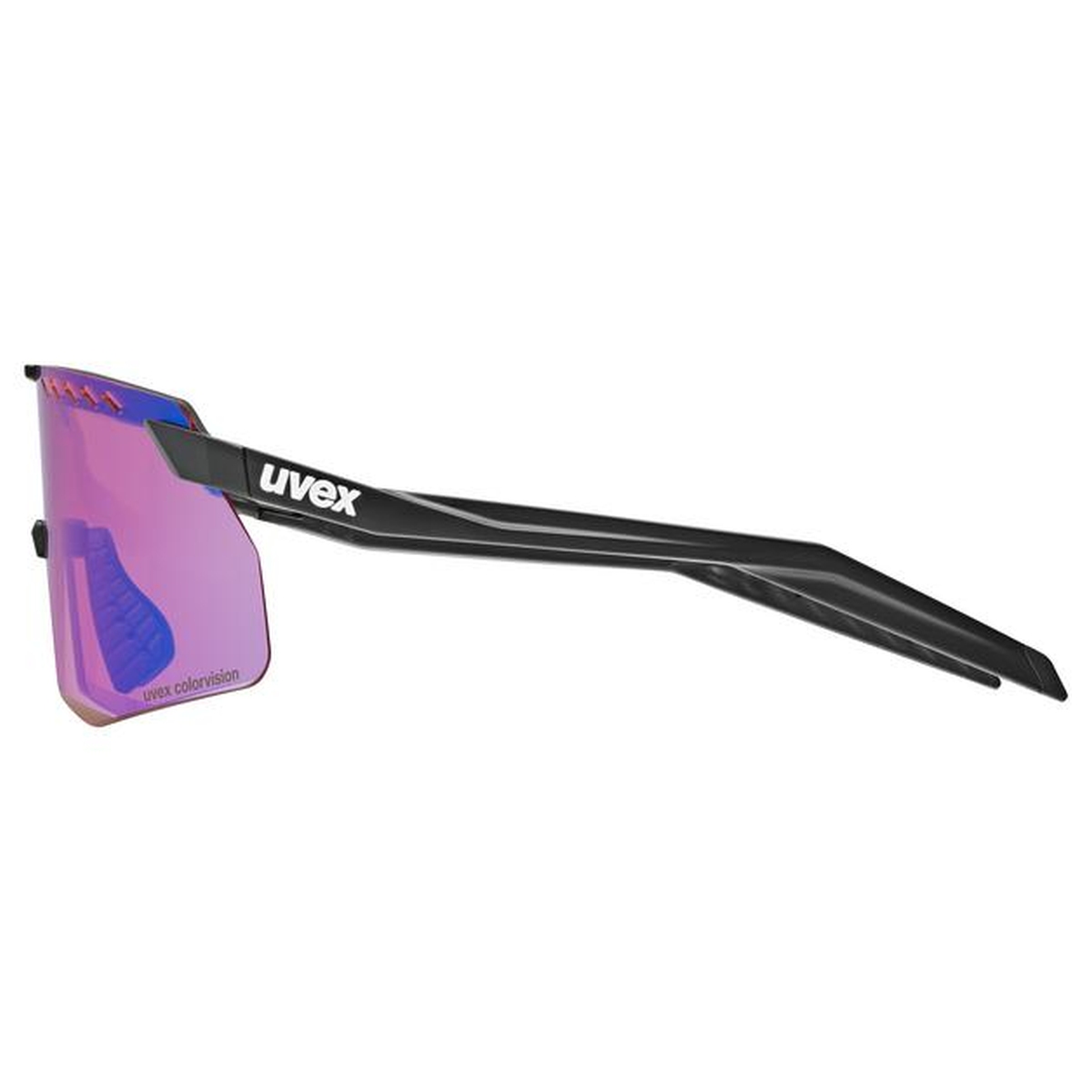 uvex Pace Stage S CV Fahrrad / Sport Brille matt schwarz/mirror blau 2026