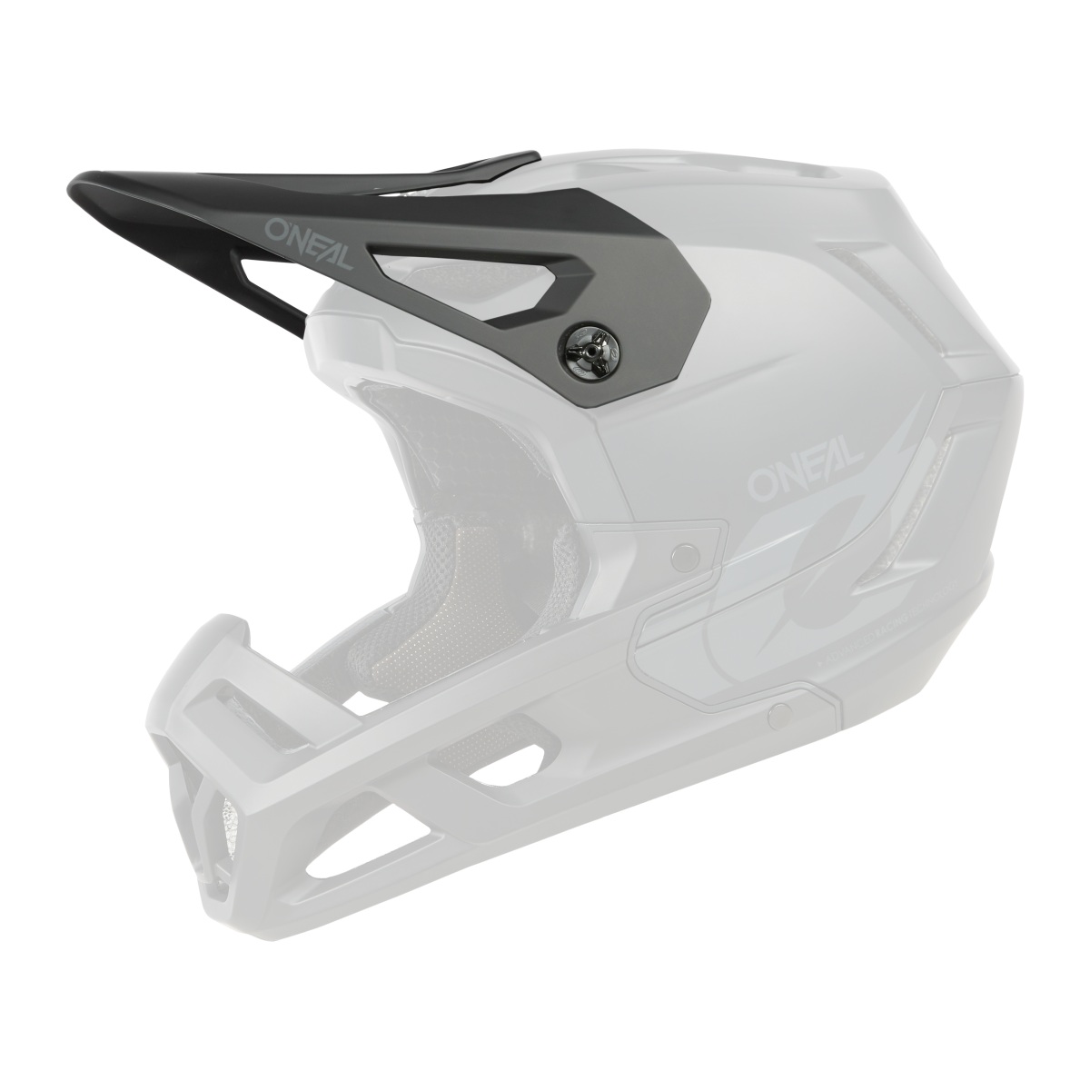 O'Neal SL1 Solid Visor Helm Blende Schirm schwarz Oneal