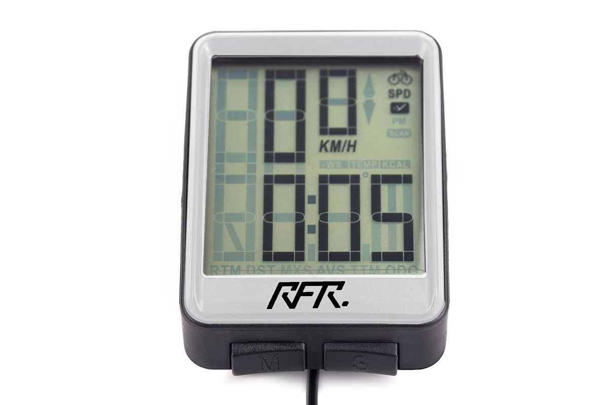 RFR CMPT Fahrrad Computer weiß