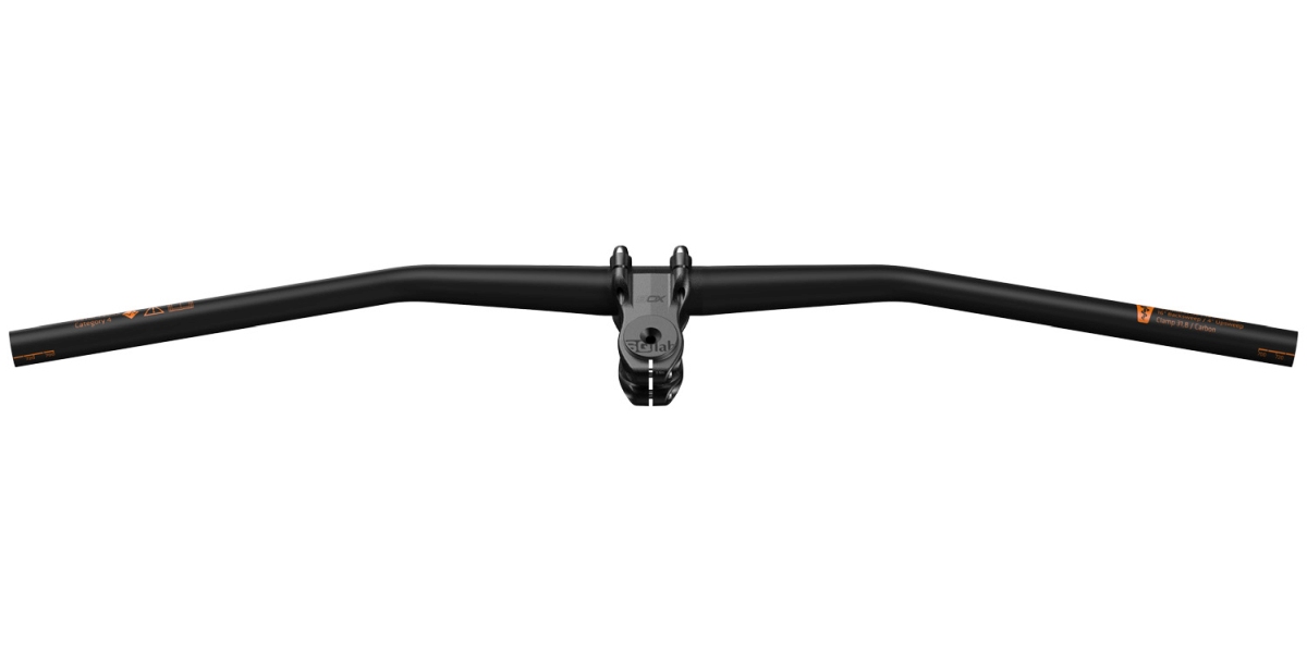 SQlab 311 FL-X 16 Carbon MTB Tech / Trail E-Bike Fahrrad Lenker 31.8mm / 740mm schwarz