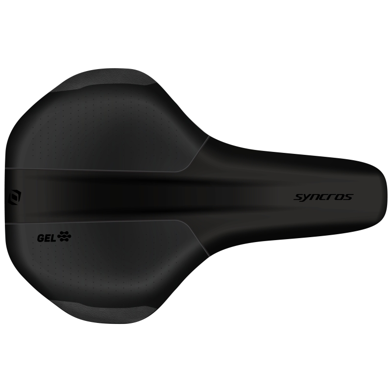 Syncros Capilano Unisex Urban Gel Fahrrad Sattel schwarz