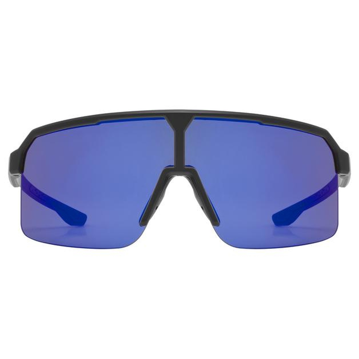 uvex Ramp Fahrrad / Sport Brille matt schwarz/mirror blau 2027