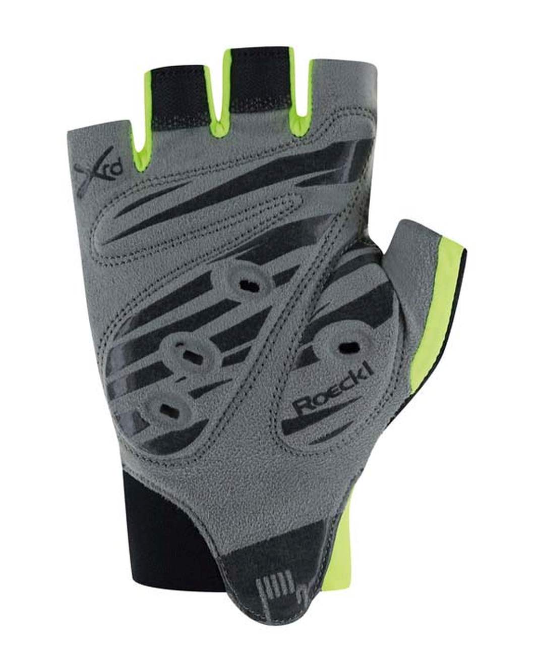 Roeckl Ivory 2 Fahrrad Handschuhe kurz schwarz/gelb 2026