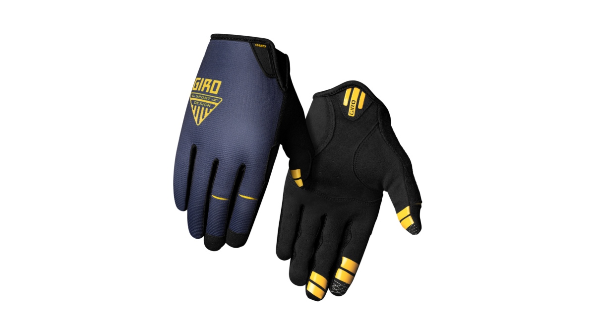 Giro DND Fahrrad Handschuhe lang blau/gelb 2025