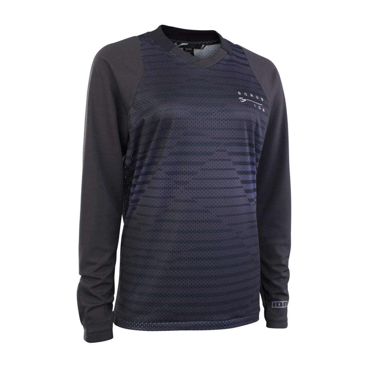 Ion Scrub Damen Fahrrad Trikot lang schwarz 2023