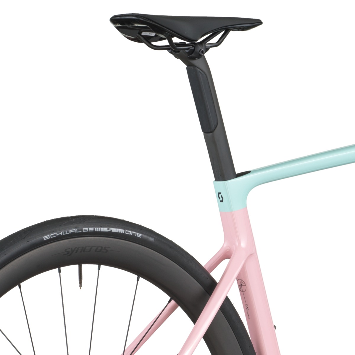 Scott Addict RC 10 Carbon Rennrad gelato blau/rosa 2026