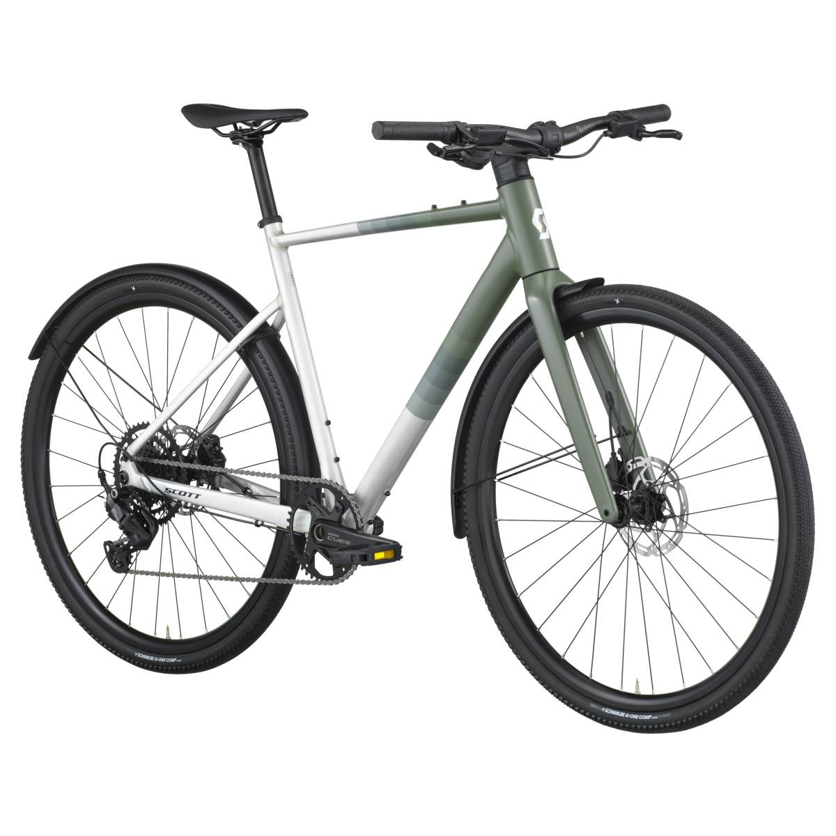 Scott Metrix 30 EQ Fitnessbike wenge grün/silberfarben 2026