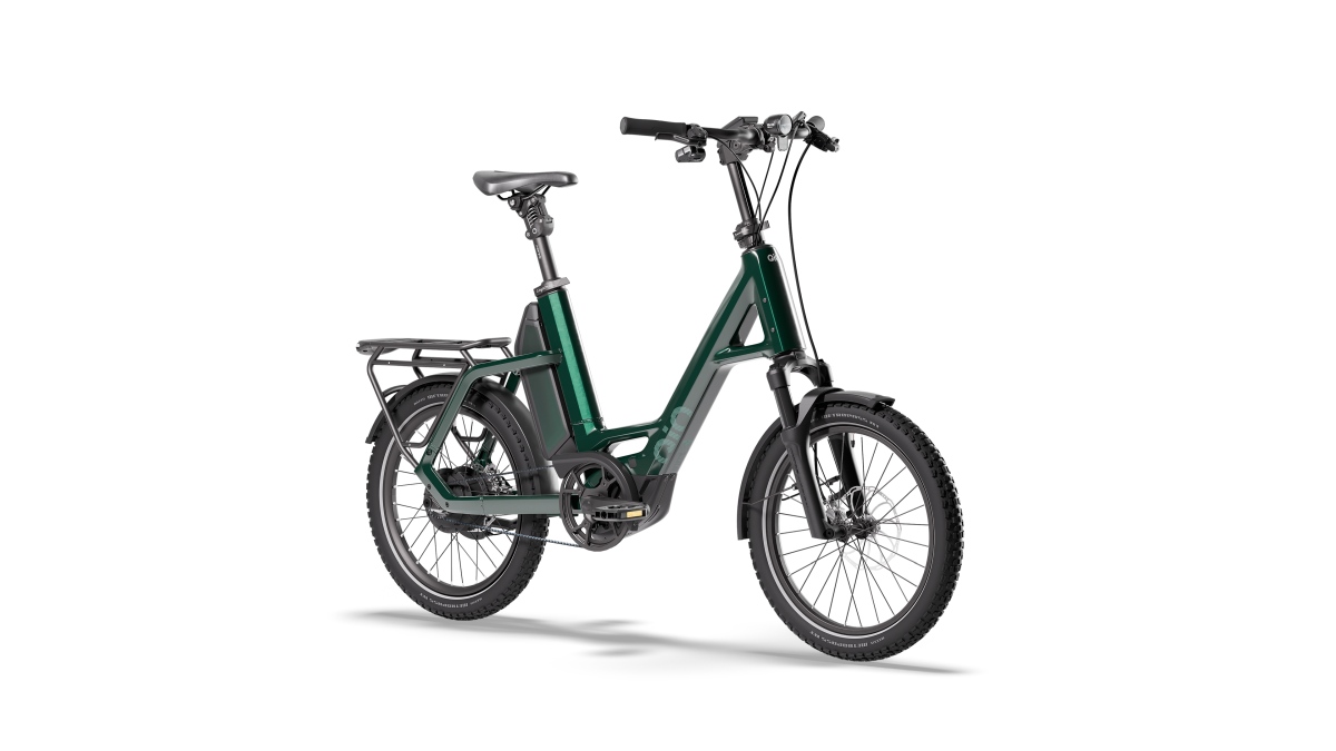 QIO Compact CXNINEx 3x3 20'' E-Bike Pedelec forest green 2026