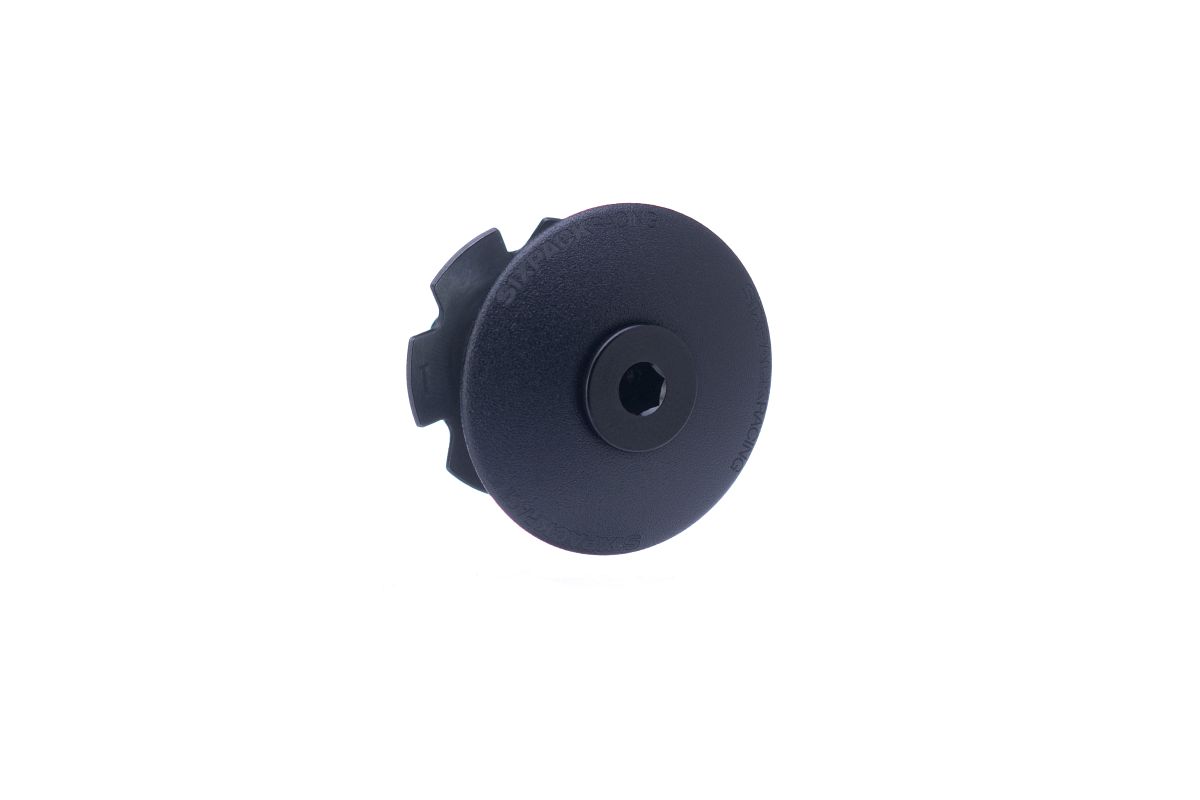 Sixpack Menace Aheadcap Fahrrad Steuersatzkappe stealth schwarz