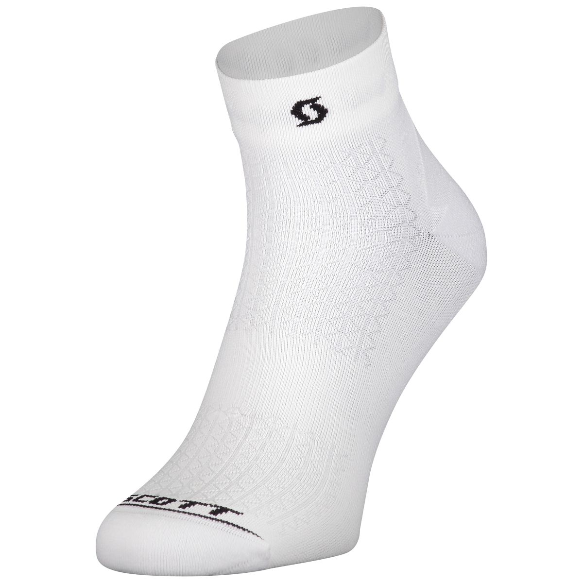 Scott Performance Quarter Fahrrad Socken weiß 2027