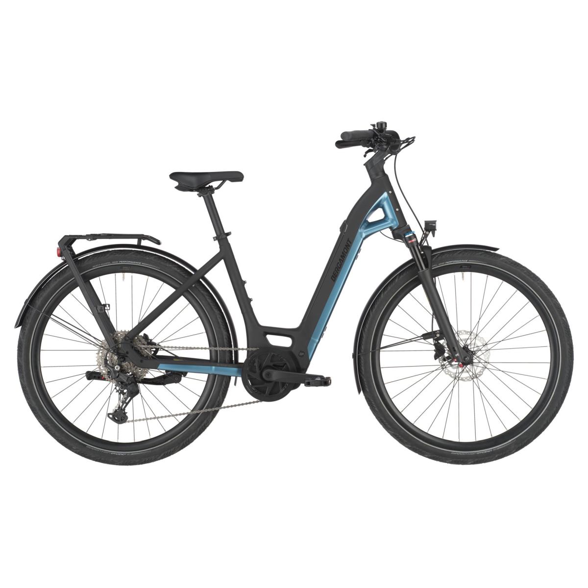 Bergamont E-Ville 30 E-Bike Trekking Pedelec schwarz/blau 2026