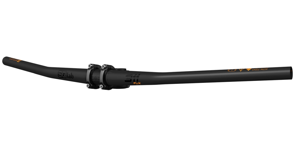 SQlab 311 FL-X 16 Carbon MTB Tech / Trail E-Bike Fahrrad Lenker 31.8mm / 740mm schwarz
