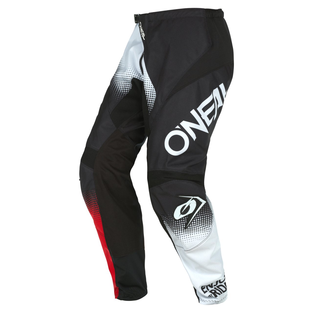 O'Neal Element Racewear MX DH MTB Pant Hose lang schwarz/weiß/rot 2023 Oneal