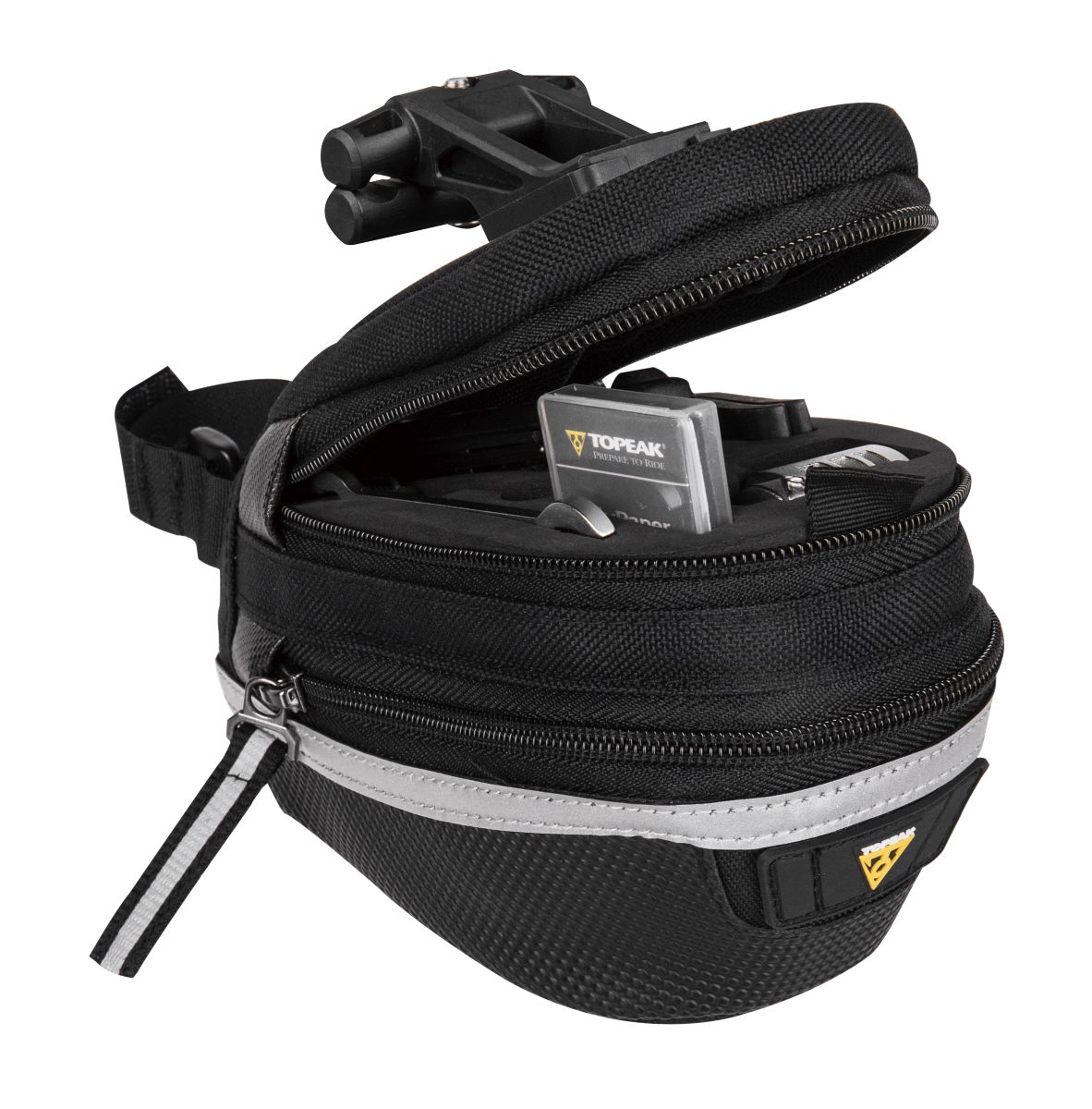 Topeak Survival Tool Wedge Pack II Fahrrad Werkzeug Satteltasche schwarz