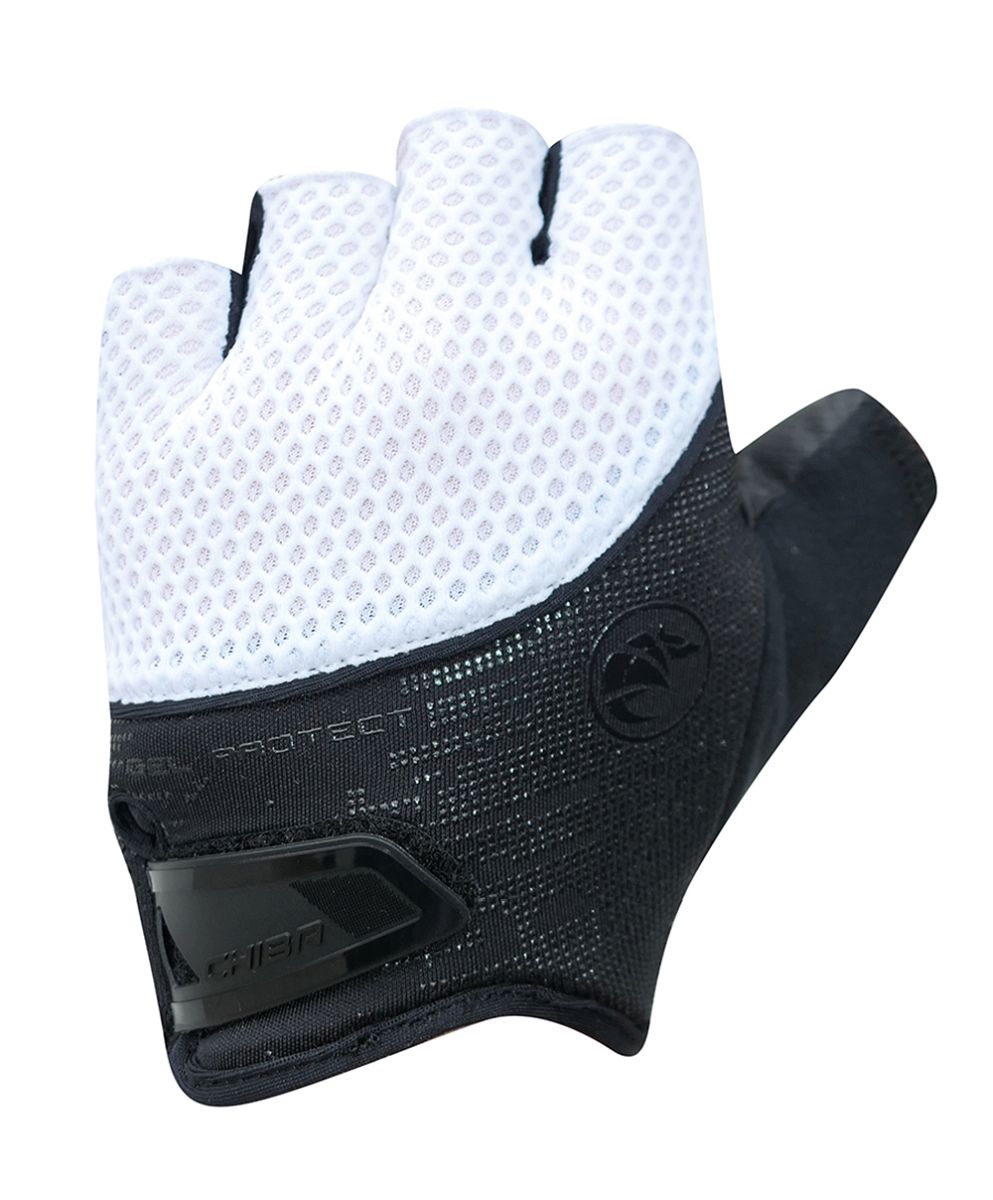 Chiba Jet Stream Fahrrad Handschuhe kurz weiß/schwarz 2027