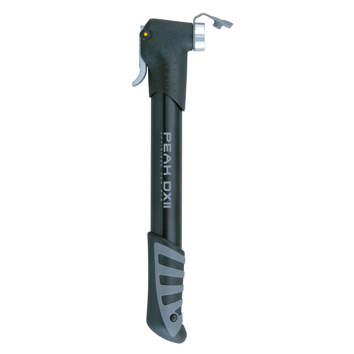 Topeak Peak DX Fahrrad Mini Pumpe schwarz