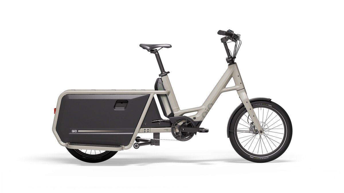 QIO Long P9 20'' E-Bike Pedelec Lastenrad lunar white 2026