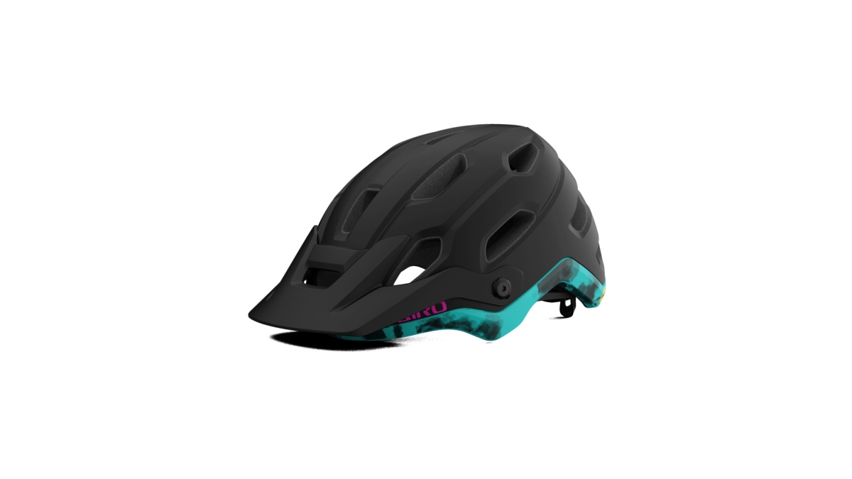 Giro Source MIPS Damen All Mountain MTB Fahrrad Helm matt schwarz/türkis 2022