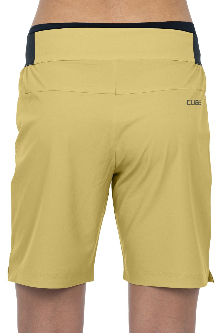 Cube ATX Cmpt Damen Fahrrad Short Hose kurz (Inkl. Innenhose) khaki grün 2027