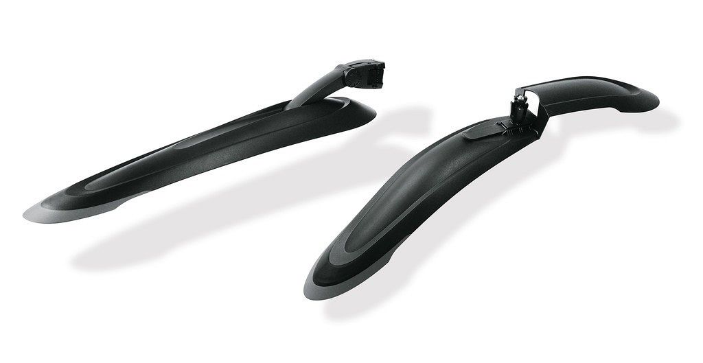 XLC MG-C25 Mudguard Fahrrad Schutzblech Set schwarz