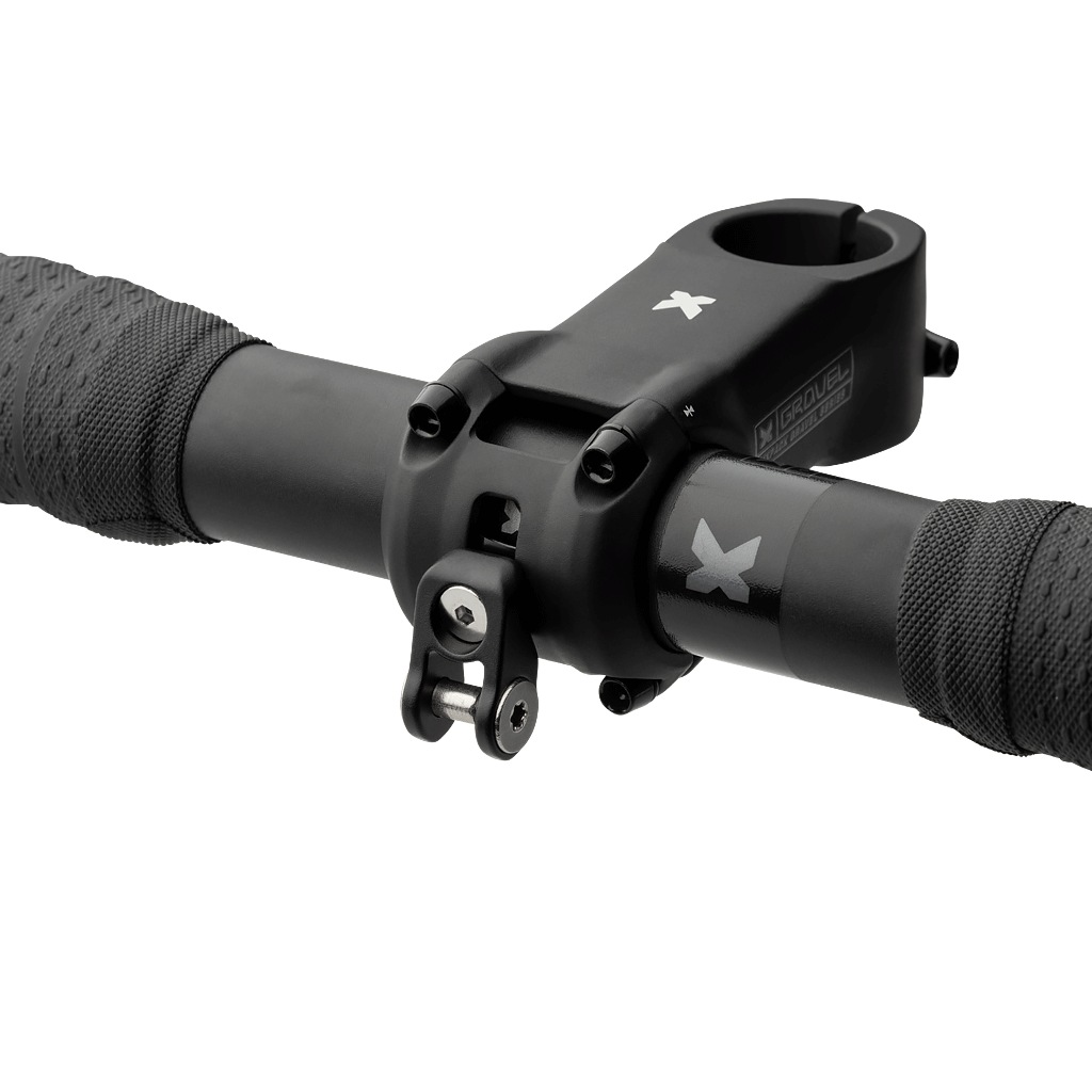 Sixpack Gravel Stem Out Front Mount für Light mount schwarz