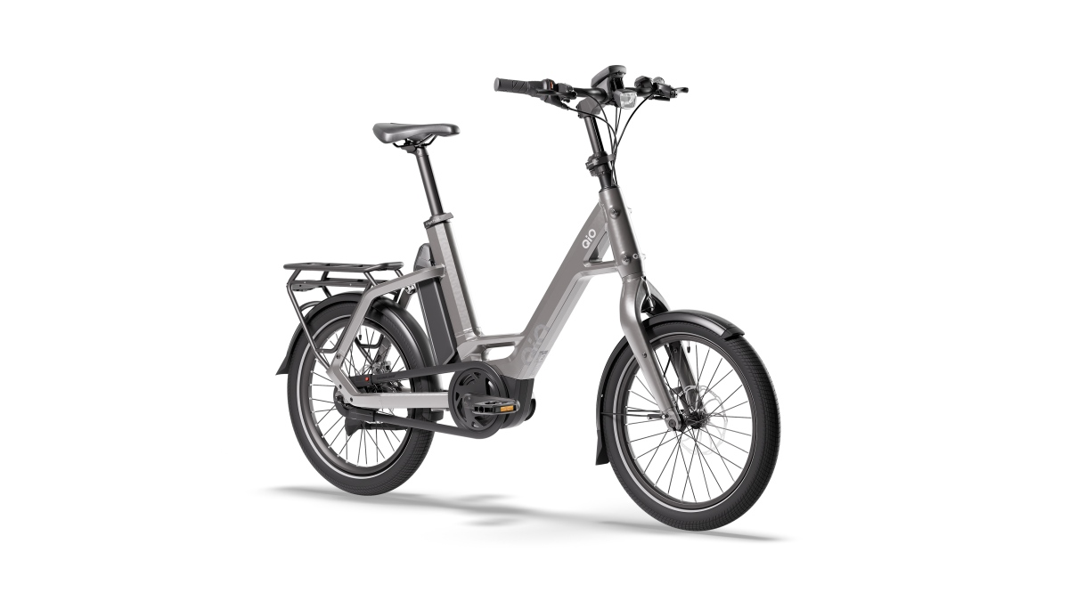 QIO Compact AP-8 20'' E-Bike Pedelec lead metal 2026