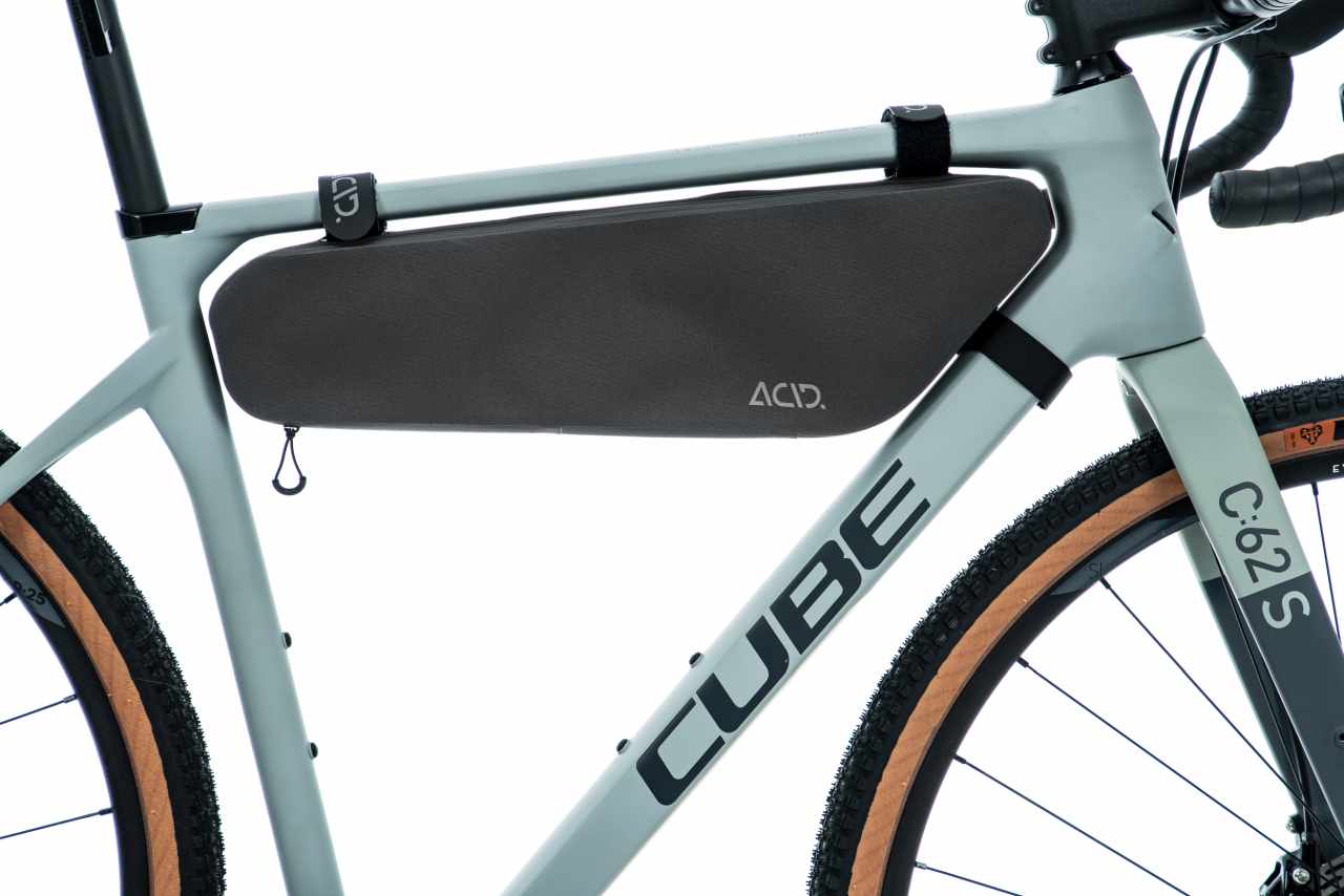 Acid Pack Pro 3 Bikepacker Fahrrad Rahmentasche schwarz