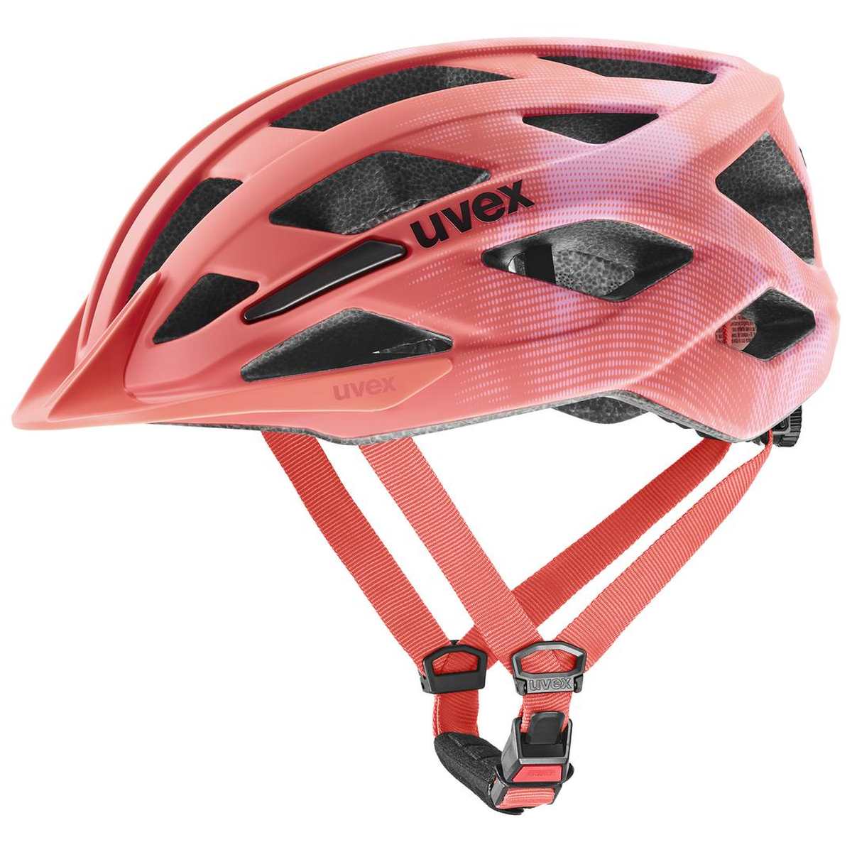 uvex Air Wing 2 cc Fahrrad Helm matt coral rot/rosa 2027