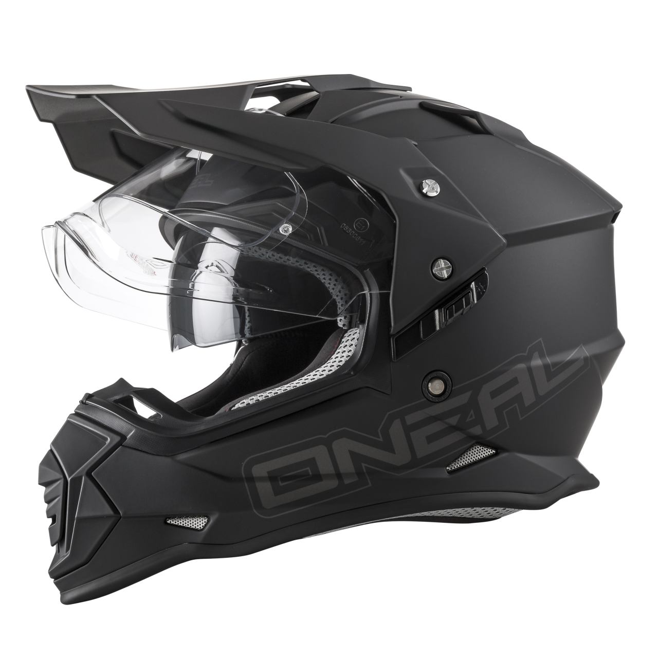 O'Neal Sierra Flat Enduro MX Motorrad Helm matt schwarz 2027 Oneal