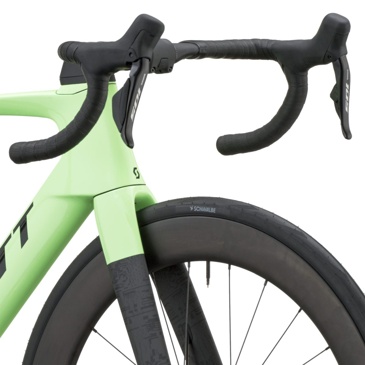 Scott Foil RC 20 Carbon Rennrad paradise grün/carbon schwarz 2027
