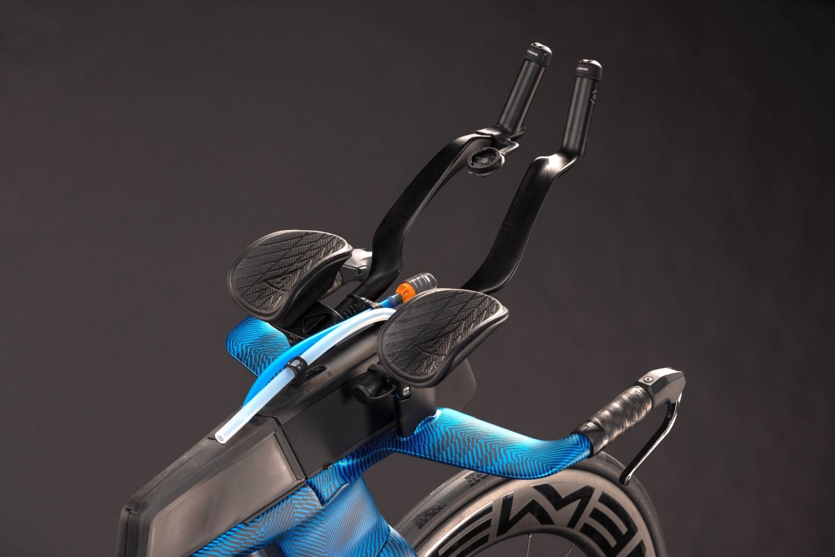 Cube Aerium C:68X SLT Carbon Triathlon Fahrrad liquidbluegrid/chrome 2027