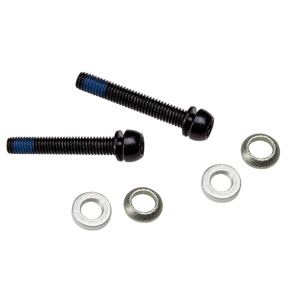 Reverse Montageschraubenset für PM-PM Bremsadapter schwarz