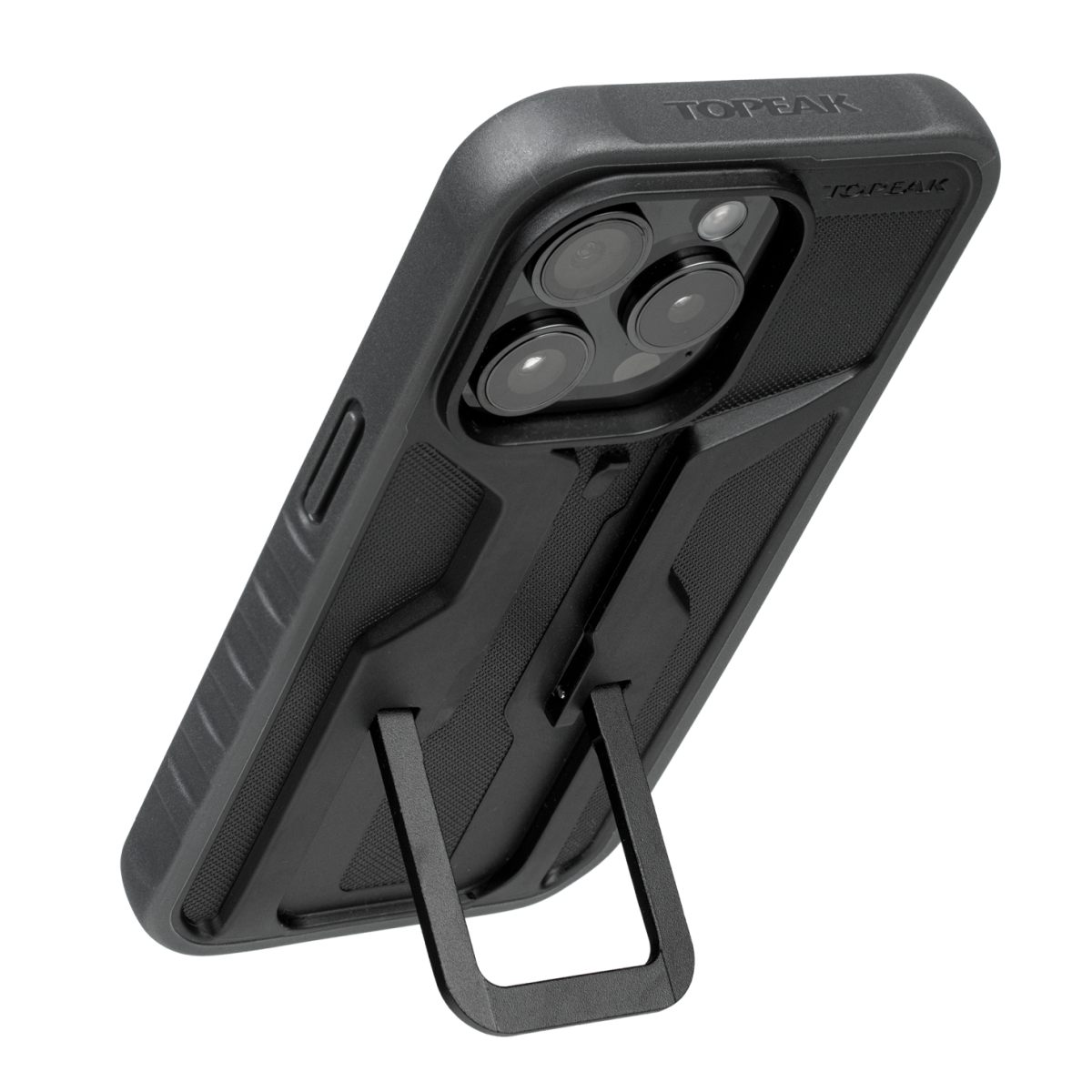 Topeak RideCase Handyhülle für iPhone 15 Pro ohne Halter schwarz
