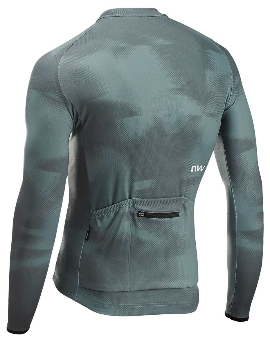 Northwave Blade Fahrrad Trikot lang grau 2026