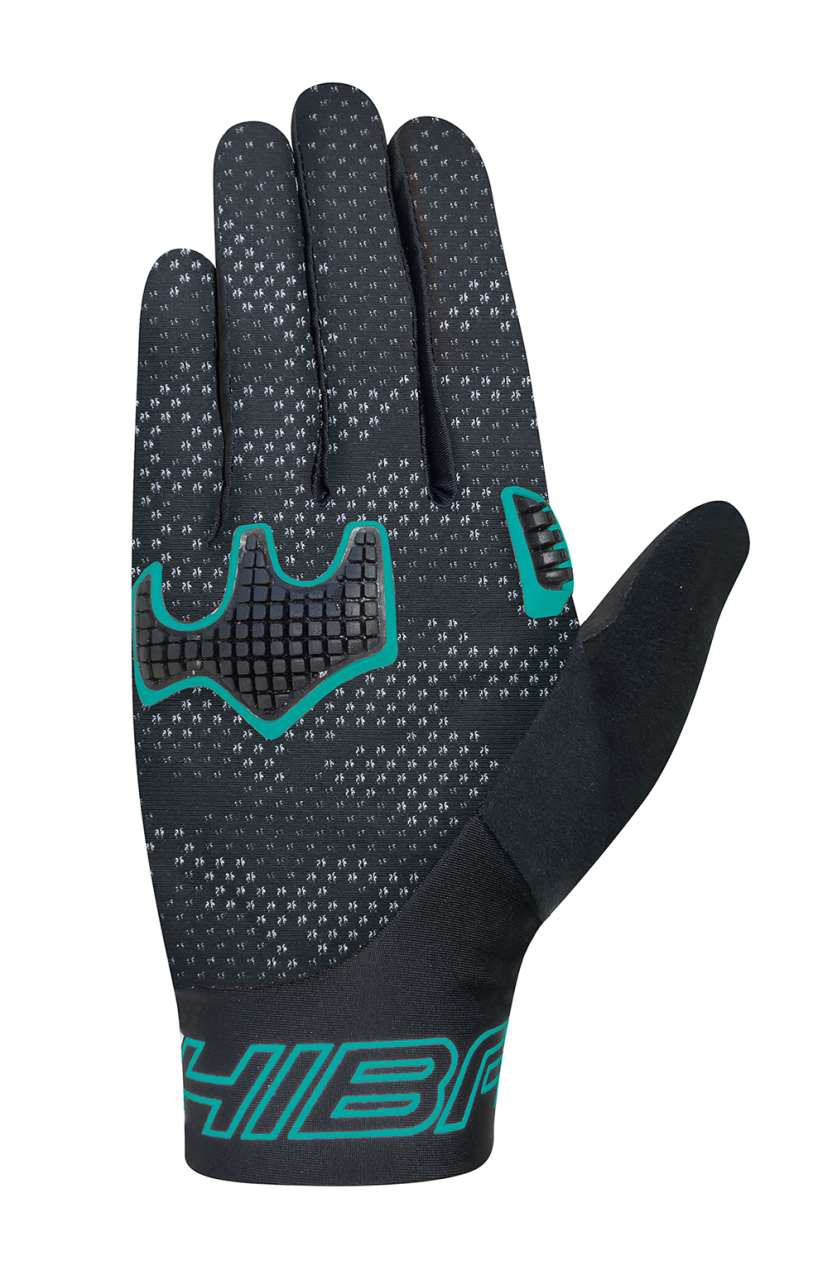 Chiba Infinity Fahrrad Handschuhe lang schwarz/petrol 2027