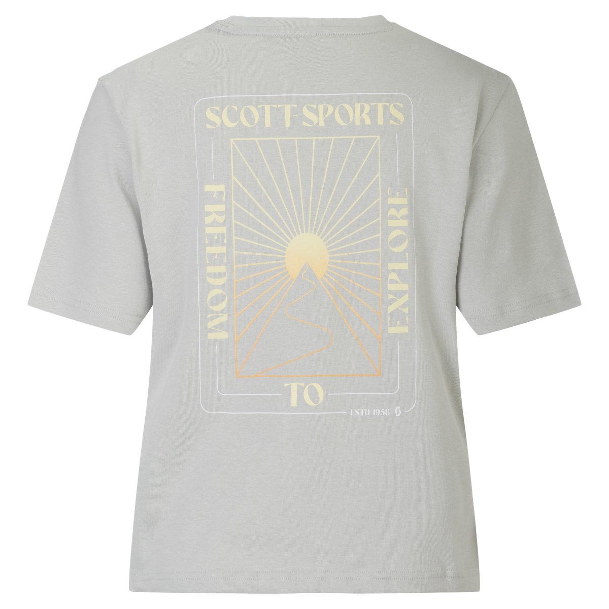 Scott Graphic Damen Freizeit T-Shirt grau 2026