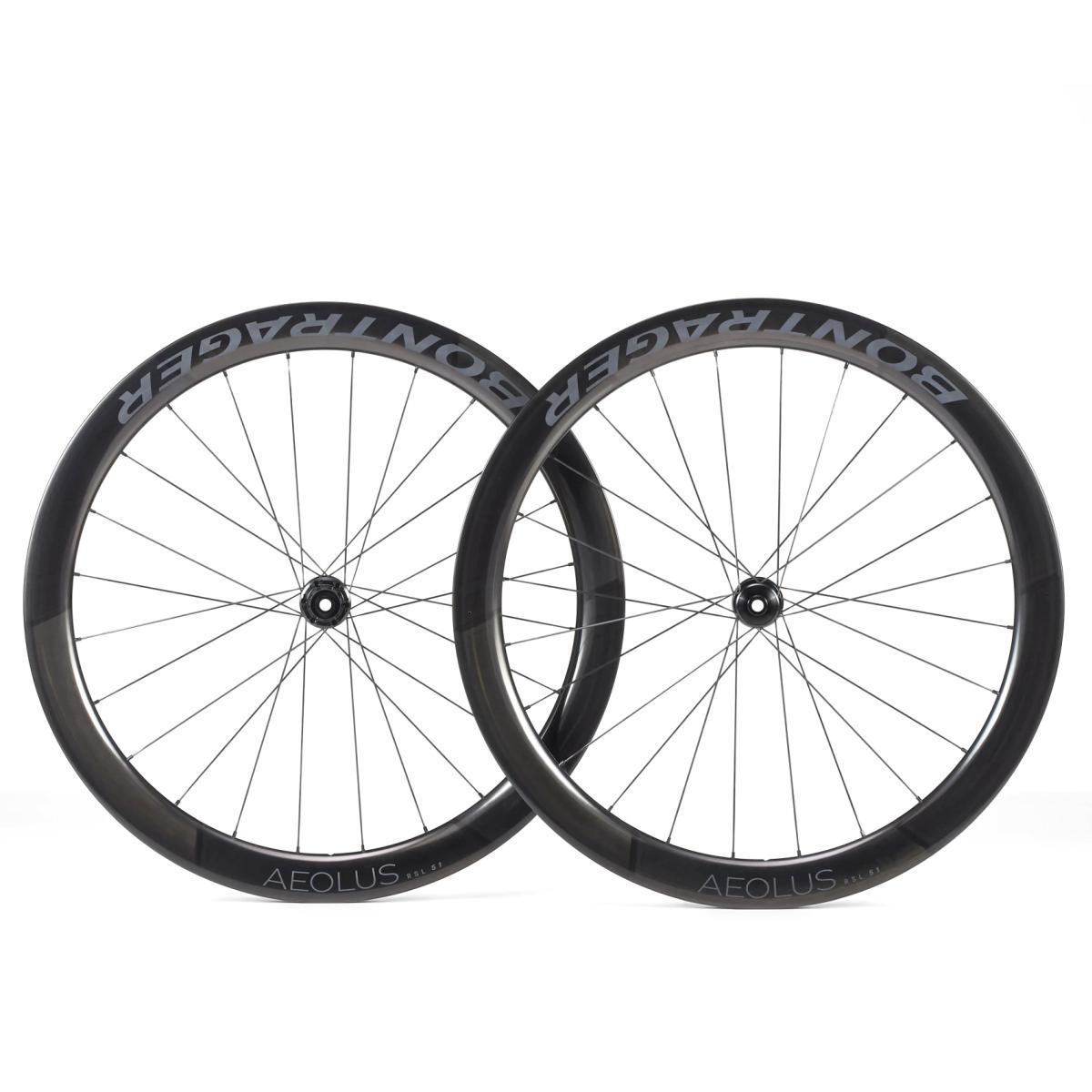 Bontrager Aeolus RSL 51 TLR Disc Carbon Rennrad Vorderrad schwarz
