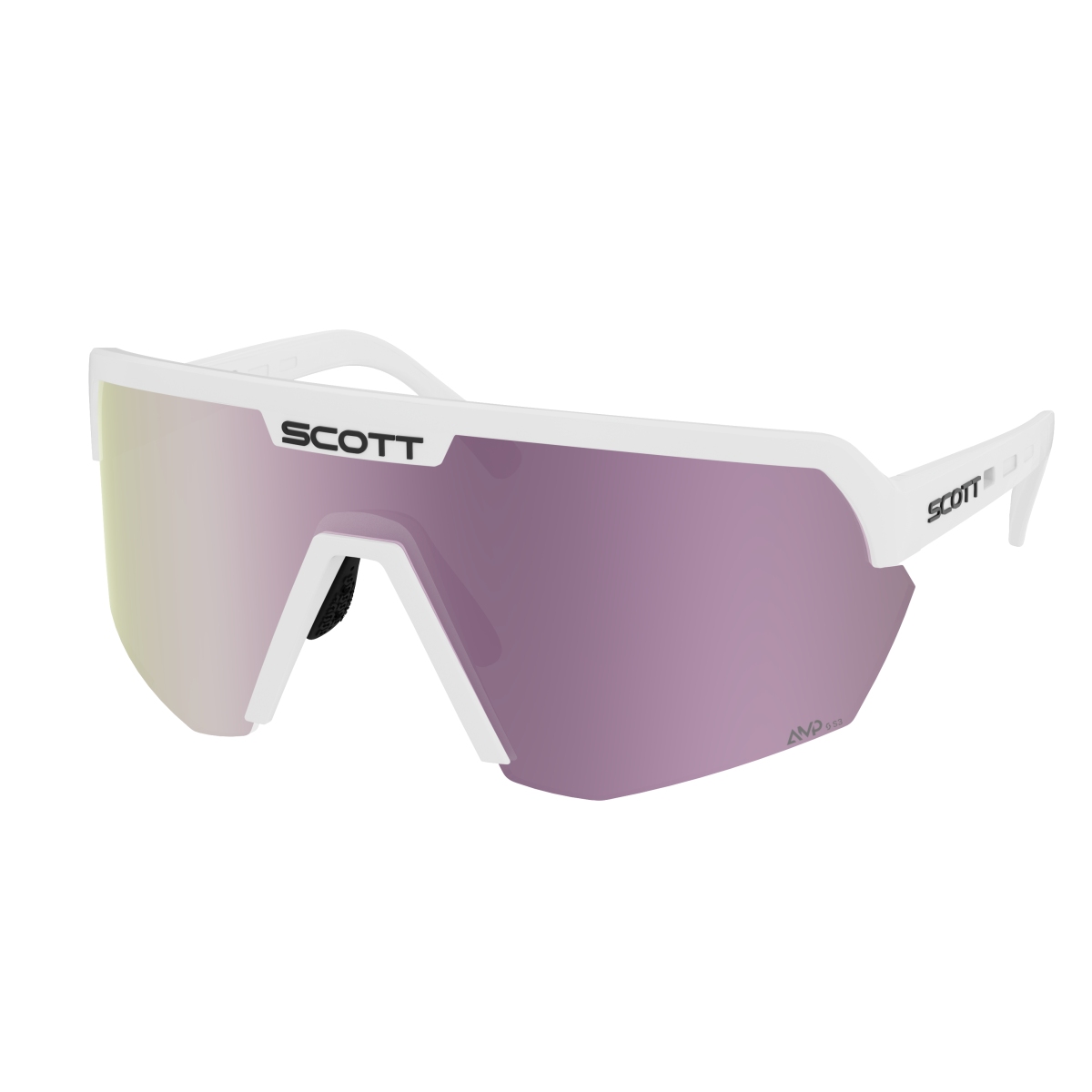 Scott Sport Shield AMP Wechselscheiben Fahrradbrille weiß/lavender chrome