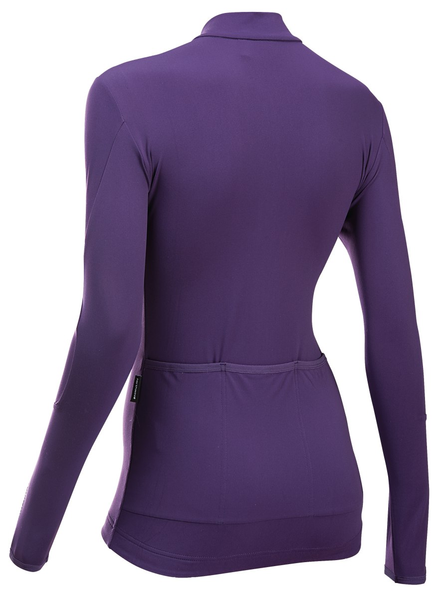 Northwave Fahrenheit Damen Fahrrad Trikot lang lila 2025