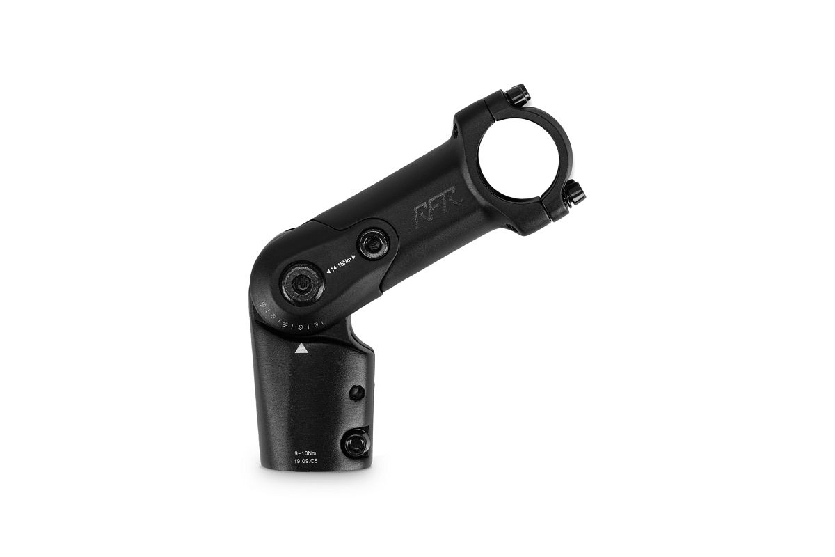 RFR Pro Trekking verstellbarer Vorbau 31.8mm schwarz