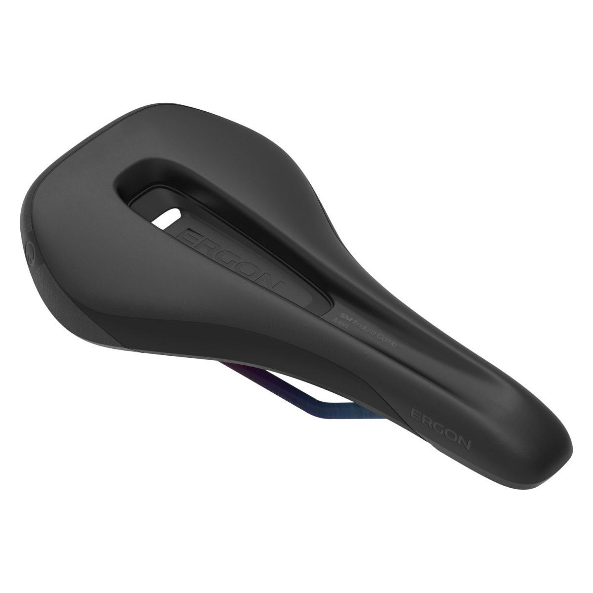 Ergon Enduro Comp Oilslick ergonomischer Gravity Fahrrad Sattel schwarz