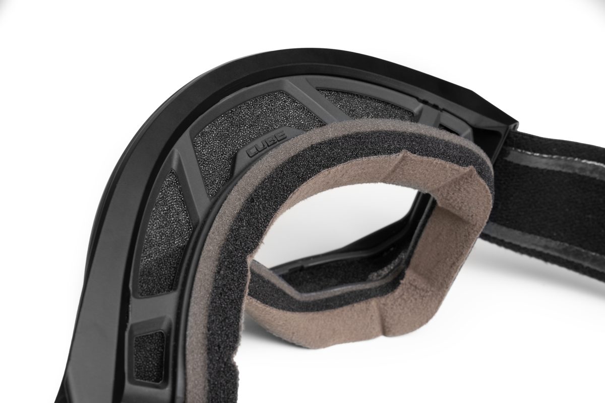 Cube Strom Goggle DH Brille schwarz/klar