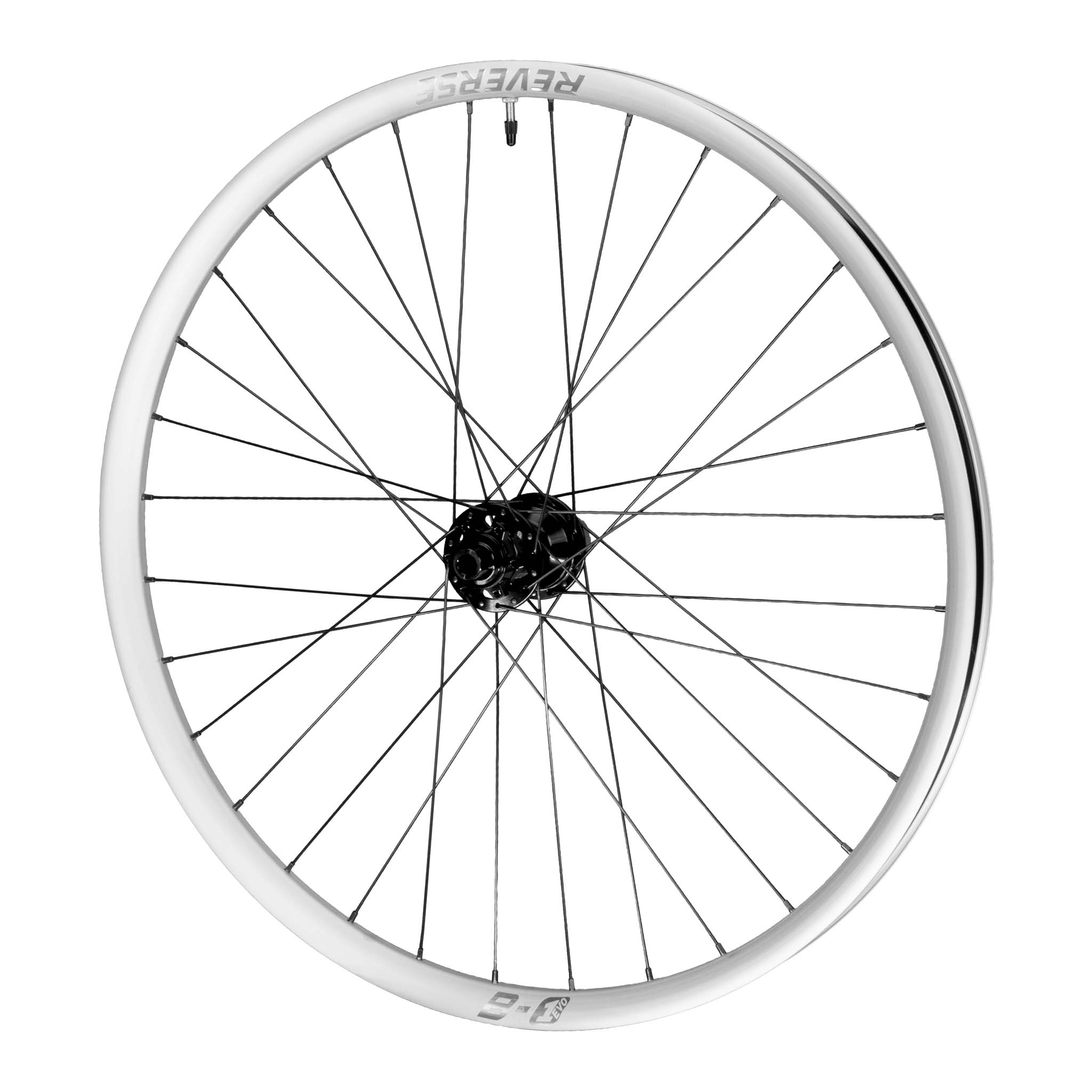 Reverse Black ONE EVO Boost 148x12 Base Nabe Shimano MSP 29" MTB Hinterrad silberfarben