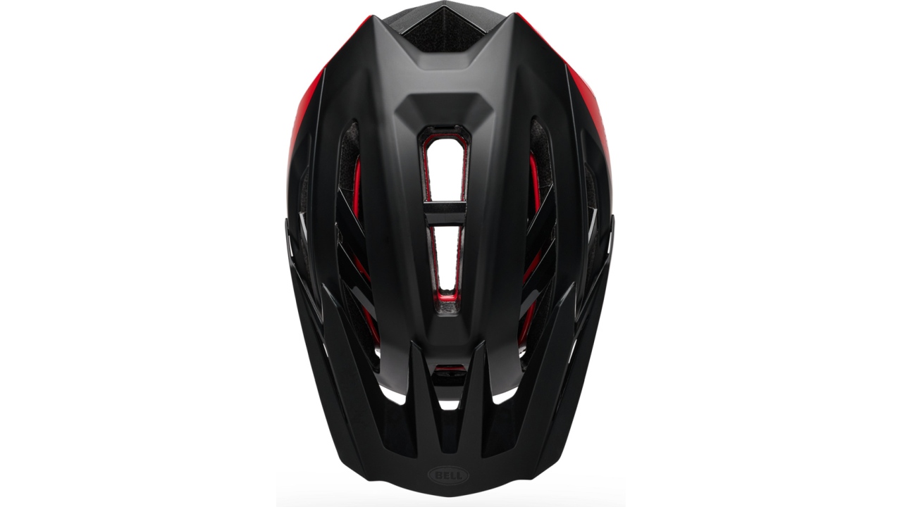 Bell 5fifty Spherical MTB Fahrradhelm fluid schwarz/rot 2026