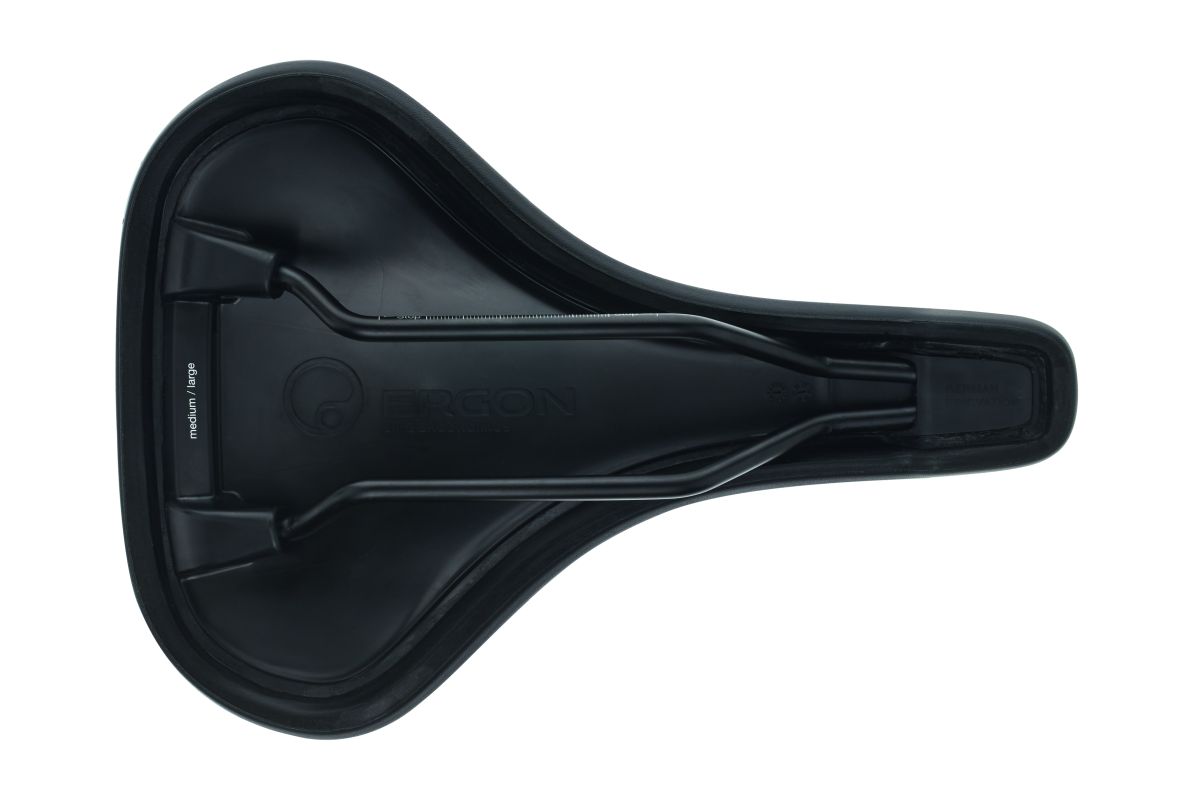 Ergon ST Gel ergonomischer Damen Fahrrad Sattel schwarz