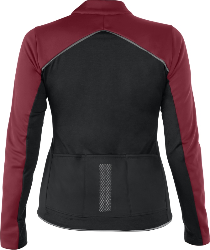 Mavic Nordet Damen Fahrrad Winter Jacke rot 2021